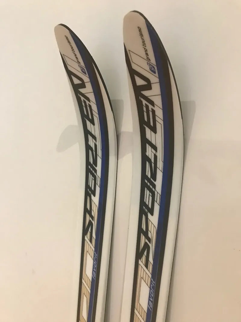 Sporten Favorit Junior Waxless Cross Country Skis White/Navy-1